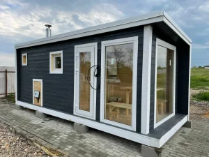 Модульная баня в скандинавском стиле: комфорт и эстетика в каждой детали