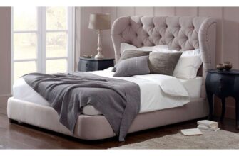 Идеальная кровать с мягким изголовьем: комфорт и стиль в спальне
